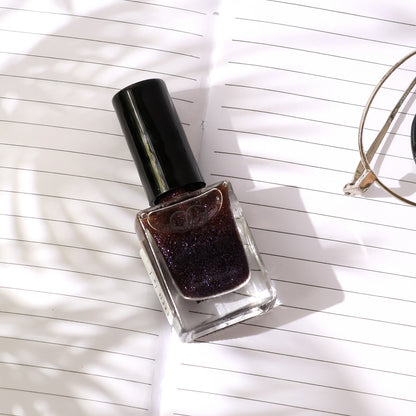 OG Beauty Purple Dazzle Starlet Glitter Nail Paint (10 ML / 1 Pc)