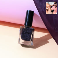 OG Beauty Purple Dazzle Starlet Glitter Nail Paint (10 ML / 1 Pc)