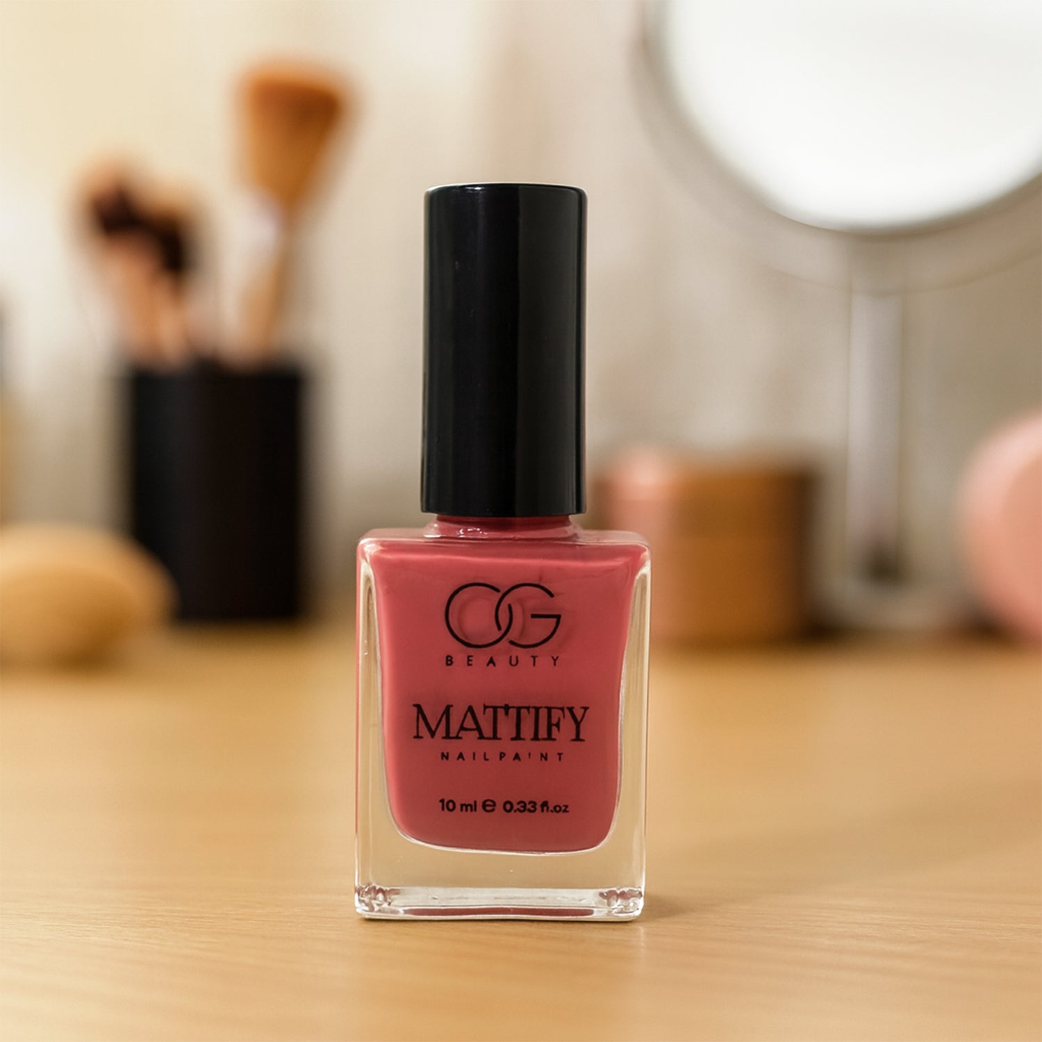 OG Beauty Perfect Pink Mattify Nail Paint (10 ML / 1 Pc)