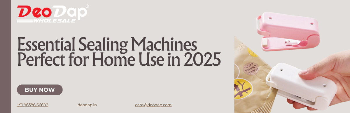 Essential Sealing Machines Perfect for Home Use in 2026