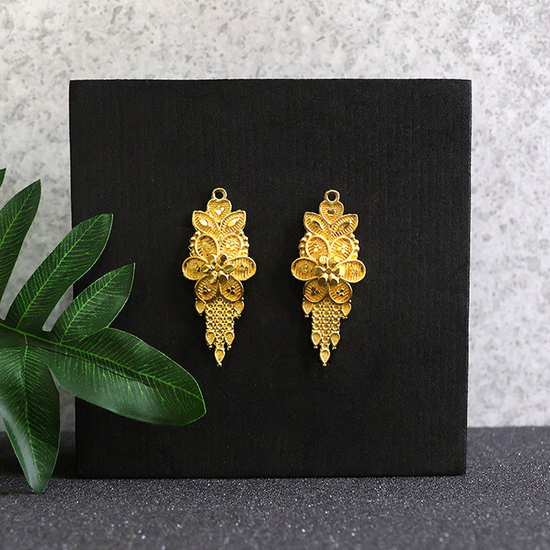 Heritage-Inspired Gold-Plated Long Necklace Set for Festive & Ceremony Wear