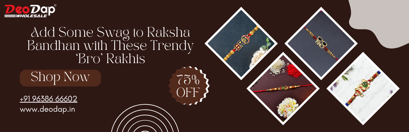 Add Some Swag to Raksha Bandhan with These Trendy ‘Bro’ Rakhis