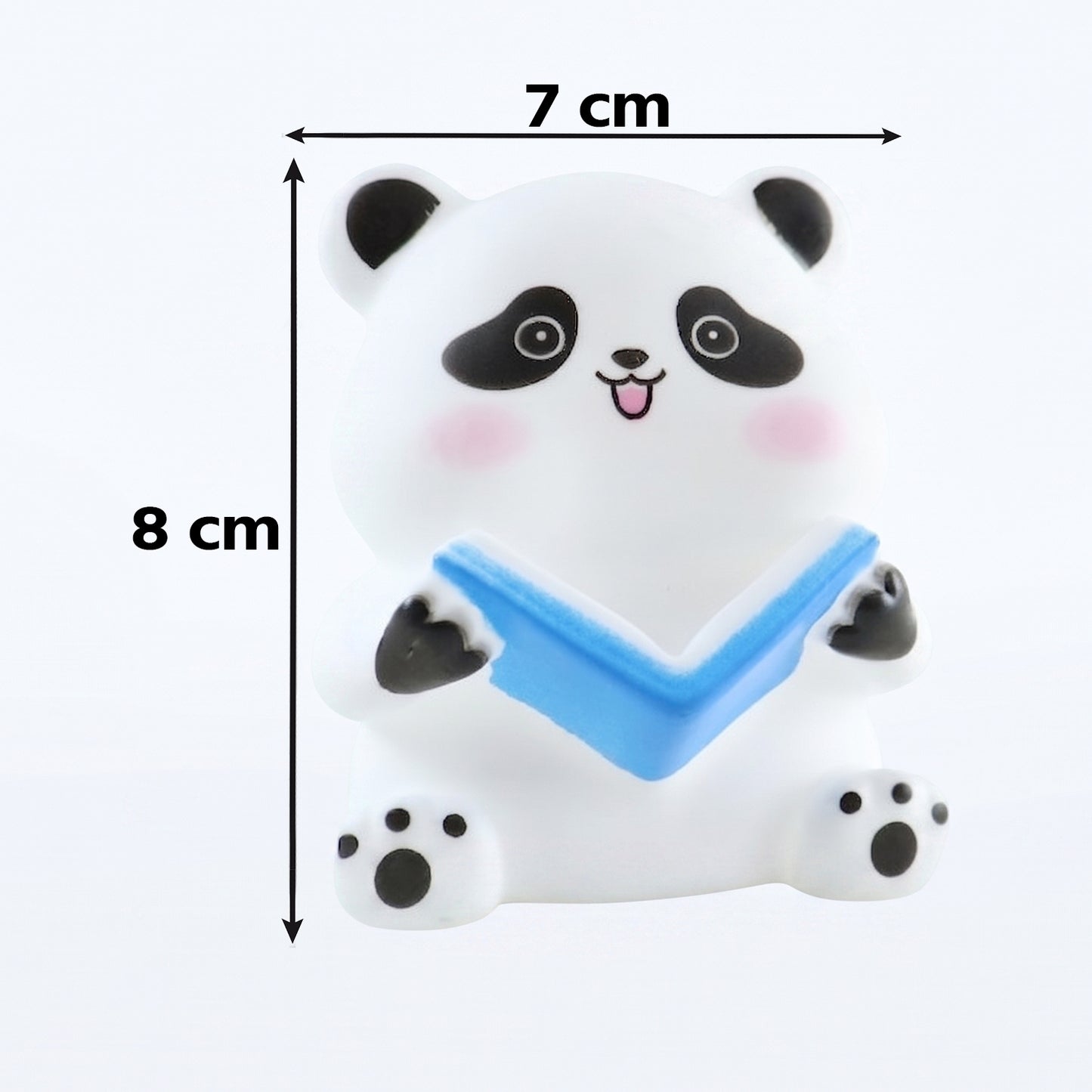 Panda Reading LED Night Light, Cute Silicone Bedside Lamp for Kids (1 Pc)