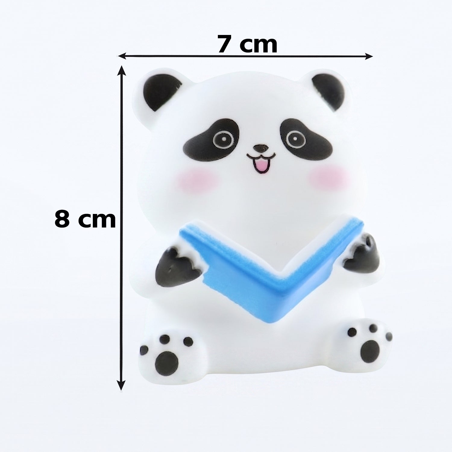 Panda Reading LED Night Light, Cute Silicone Bedside Lamp for Kids (1 Pc)