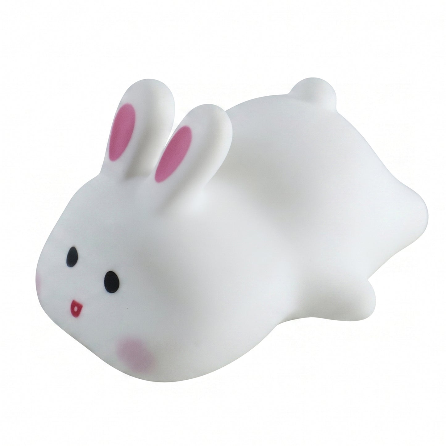Rabbit LED Night Light, Cute Silicone Bunny Bedside Lamp for Kids (1 Pc)