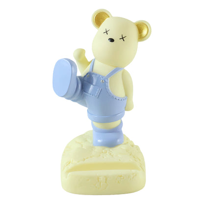Magnetic Bear LED Light Phone Stand Night Lamp for Desk and Kids Room (1 Pc)