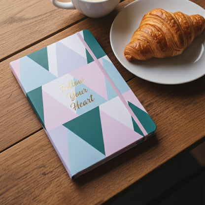 Hardcover Ruled Notebook with Calendar, Diary & 200 Pages 21x15 cm (1 Pc)