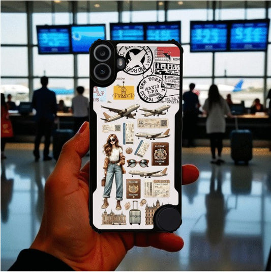 Travel Girl Vibes Mobile Cover For NOTHING CMF Phone 1