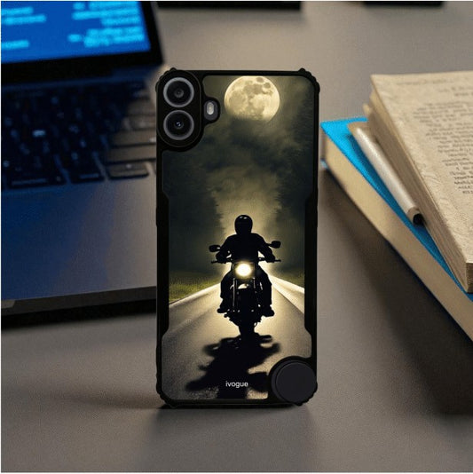 Bike Rider Mobile Cover For NOTHING CMF Phone 1