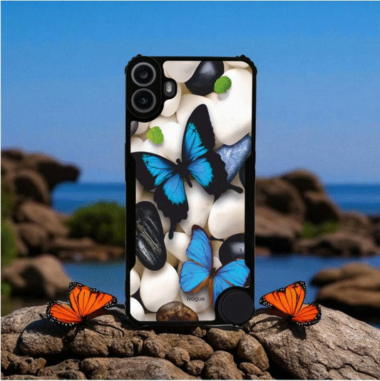 Blue Wings Beauty Mobile Cover For NOTHING CMF Phone 1