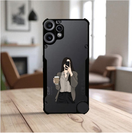 Coffee Girl Mobile Cover For NOTHING CMF Phone 2 Pro