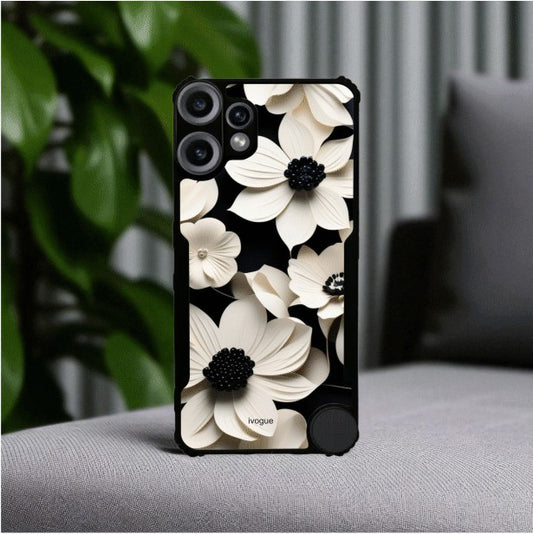 Black & Bloom Mobile Cover For NOTHING CMF Phone 2 Pro