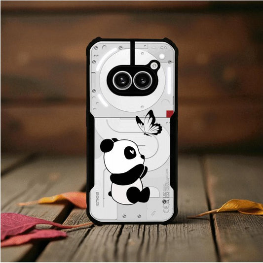 Panda and Butterfly Mobile Cover For NOTHING Phone 2A