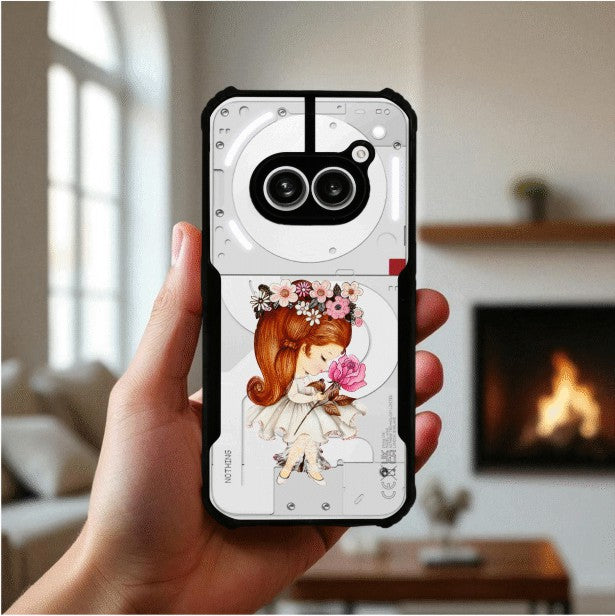 Flower Girl Mobile Cover For NOTHING Phone 2A