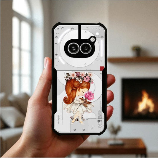 Flower Girl Mobile Cover For NOTHING Phone 2A