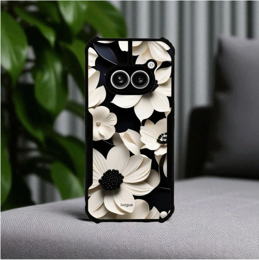 Black & Bloom Mobile Cover For NOTHING Phone 2A