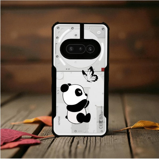 Panda and Butterfly Mobile Cover For NOTHING Phone 3A