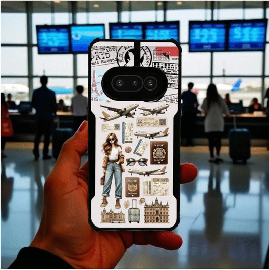 Travel Girl Vibes Mobile Cover For NOTHING Phone 3A