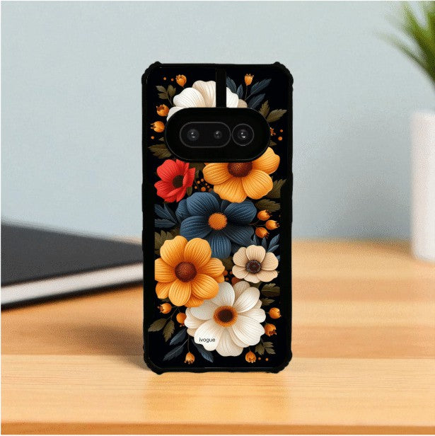 Retro Petals Mobile Cover For NOTHING Phone 3A