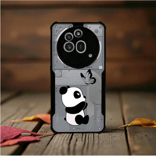 Panda and Butterfly Mobile Cover For NOTHING Phone 3A Pro
