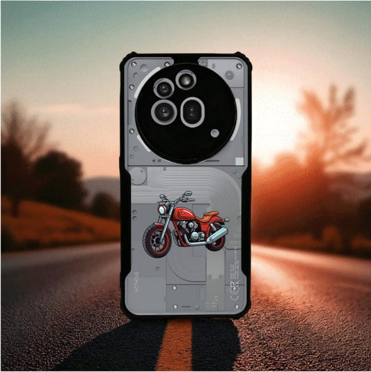 Bike Mobile Cover For NOTHING Phone 3A Pro