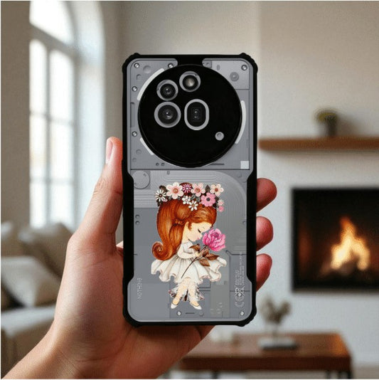 Flower Girl Mobile Cover For NOTHING Phone 3A Pro