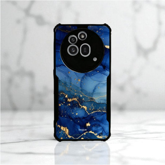 Blue Opulence Mobile Cover For NOTHING Phone 3A Pro