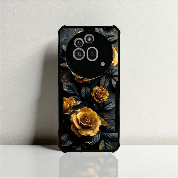 Golden Rose Mobile Cover For NOTHING Phone 3A Pro