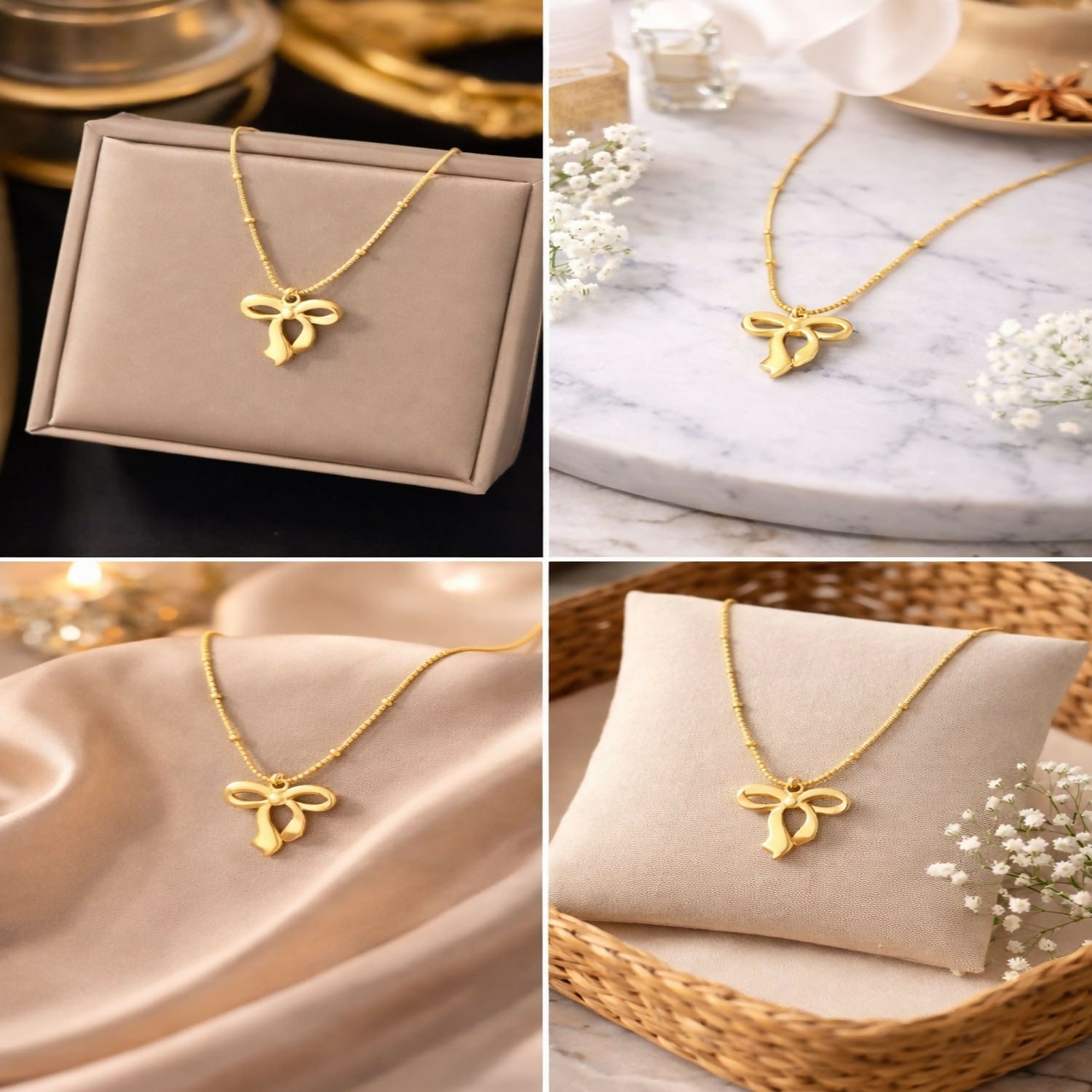 Pendant Necklace for Women | Minimalist Chain Necklace | Stylish Daily Wear Jewelry