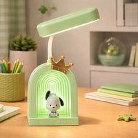 Cute Puppy LED Desk Lamp with Soft Light & Decorative Night Light