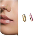 Non-Piercing Nose Pin Set – 6 Clip-On Nath Styles for Ethnic Wear