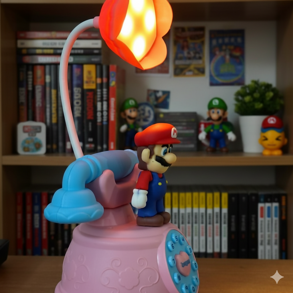 Cartoon Style LED Night Lamp for Kids Room | Decorative Table Desk Light