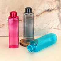 Square Shape Plastic Water Bottles (1000 ml )