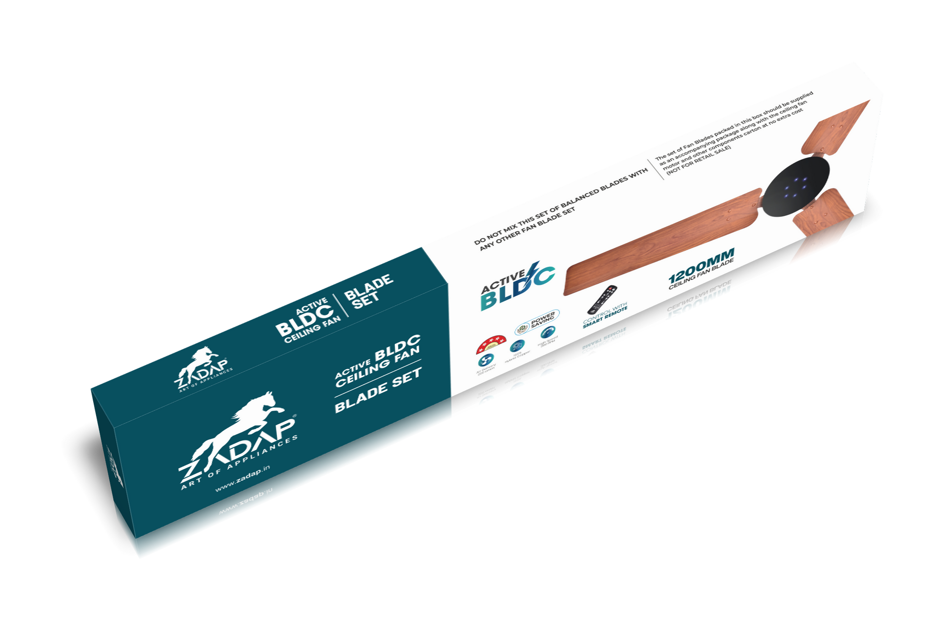 Zadap STROM High Speed BLDC Fan with Remote