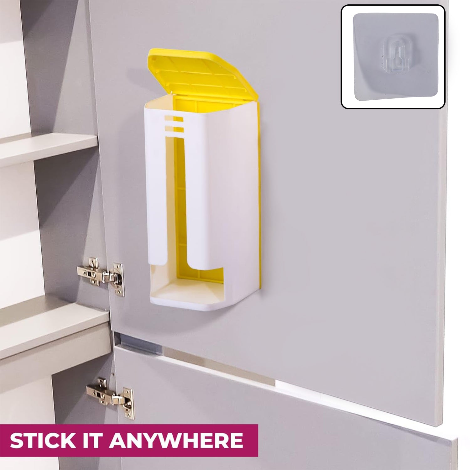 Wall-Mounted Plastic Bag - (1 Pc)