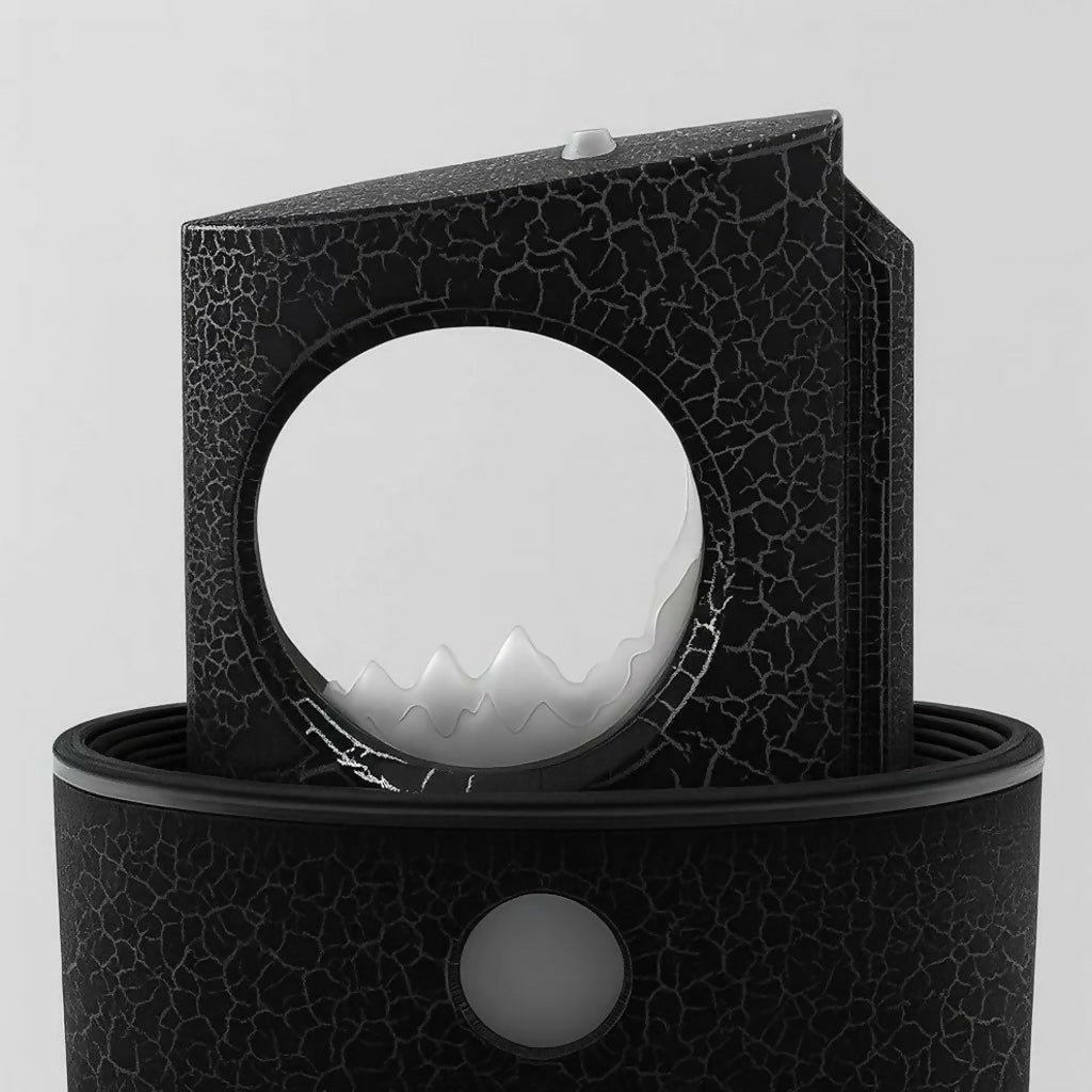 LED humidifier with timer modes for auto shut-off