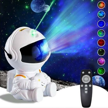 Astronaut Galaxy Projector Night Light with Remote & Nebula Effects