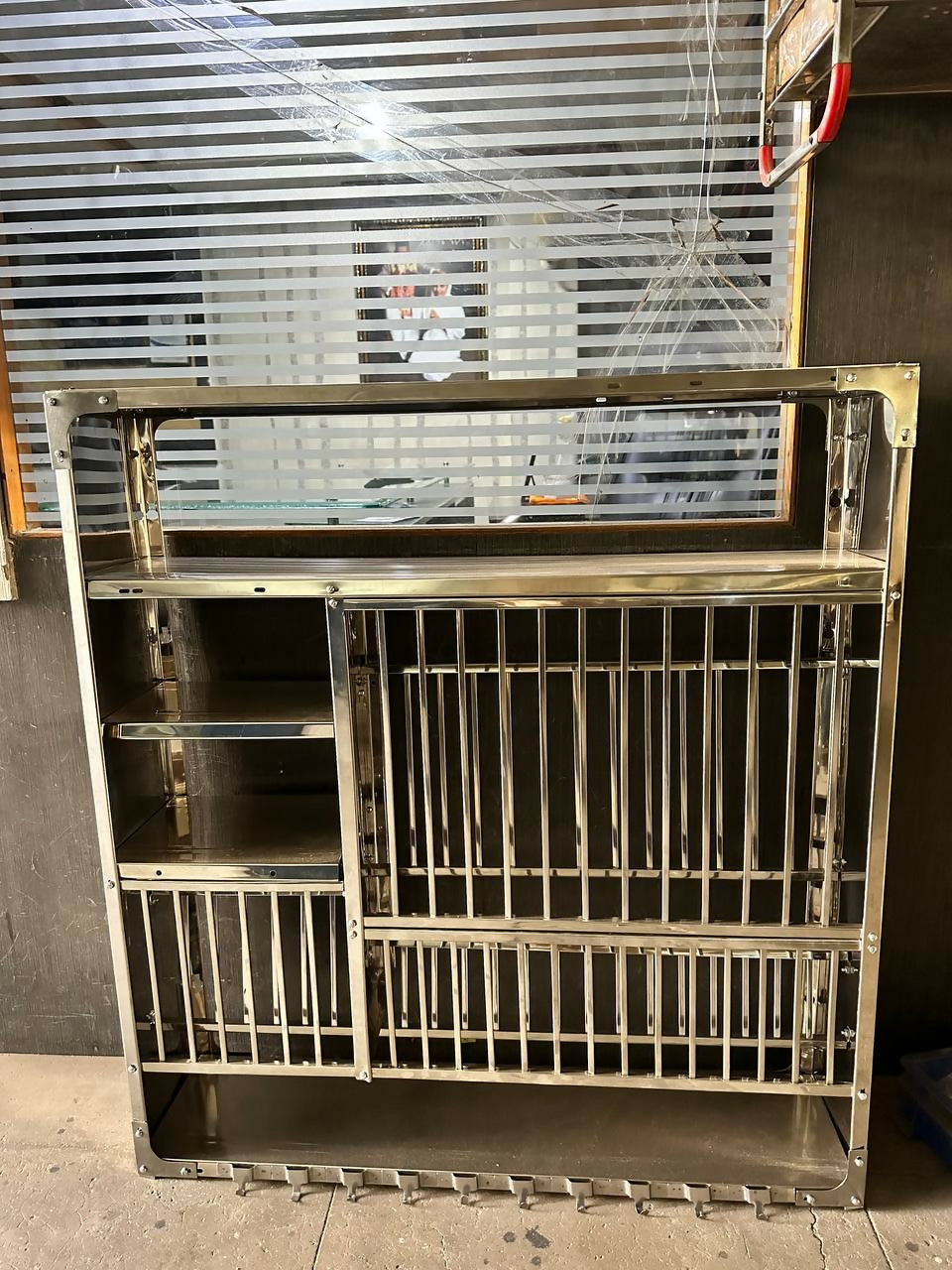 Stainless Steel Wall-Mounted Utensil Storage Rack Kitchen Organizer Model-DLX-3836