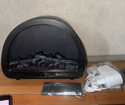 LED Flame Fireplace Heater with Remote | Realistic Fire Effect | Home Decor