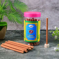 Kesar Chandan Dhoop Sticks – 100g Jar for Pooja & Calm