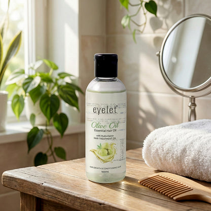 Eyelet Olive Hair Oil 100ml – Essential Oil for Hair Growth