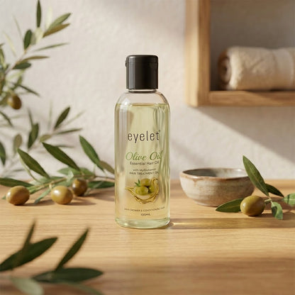 Eyelet Olive Hair Oil 100ml – Essential Oil for Hair Growth
