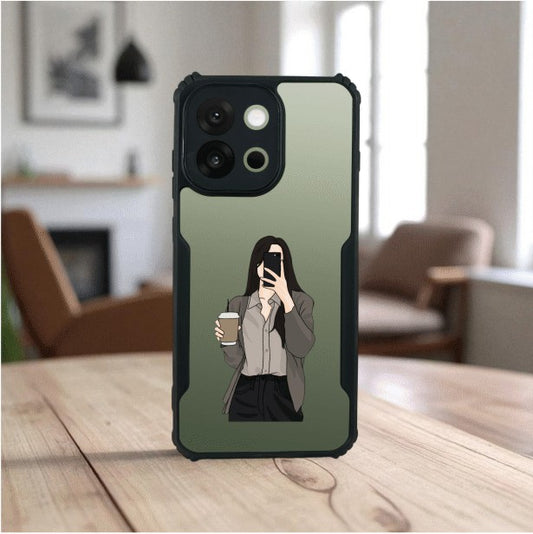 Coffee Girl Mobile Cover For Oneplus 13s