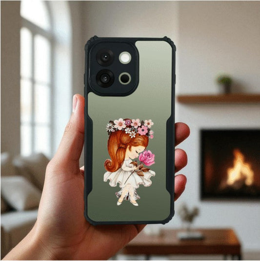 Flower Girl Mobile Cover For Oneplus 13s