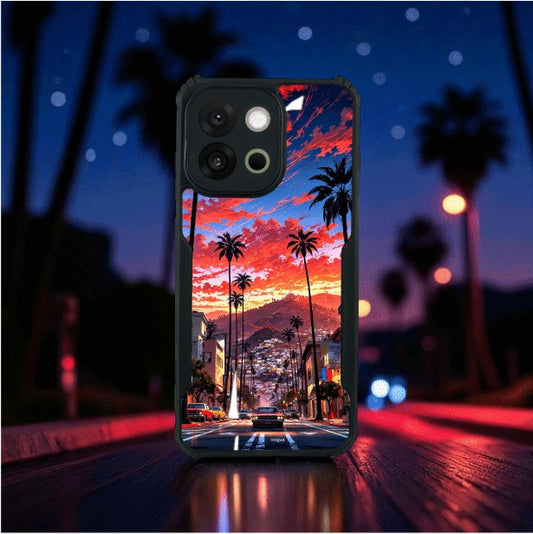 Palm City Nights Mobile Cover For Oneplus 13s