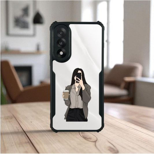 Coffee Girl Mobile Cover For Oneplus Nord 5