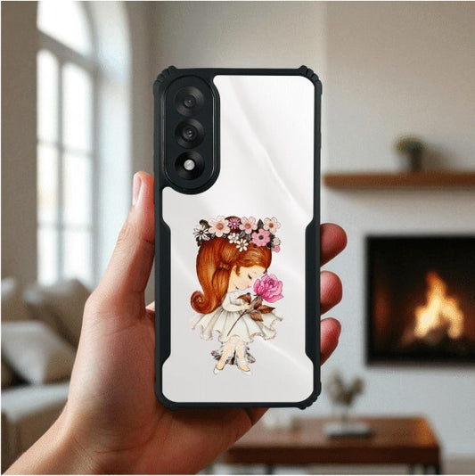 Flower Girl Mobile Cover For Oneplus Nord 5