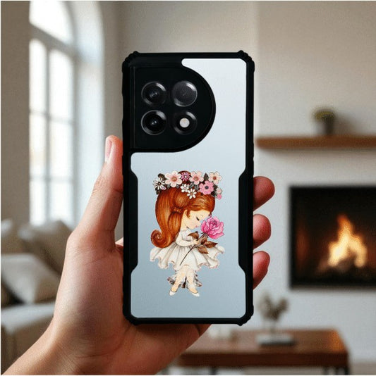 Flower Girl Mobile Cover For Oneplus 11R
