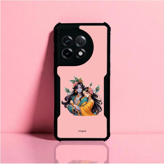 Radha Krishna Bliss Mobile Cover For Oneplus 11R