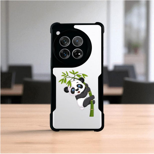 Panda and Tree Mobile Cover For Oneplus 12